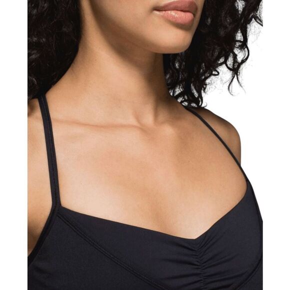 LULULEMON ATHLETICA Roll Out Tank 'Black' Size 4 - Picture 4 of 7